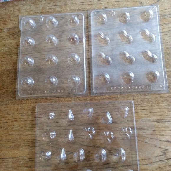 12  Chocolate and Candy Making Molds - Picture 3 of 5